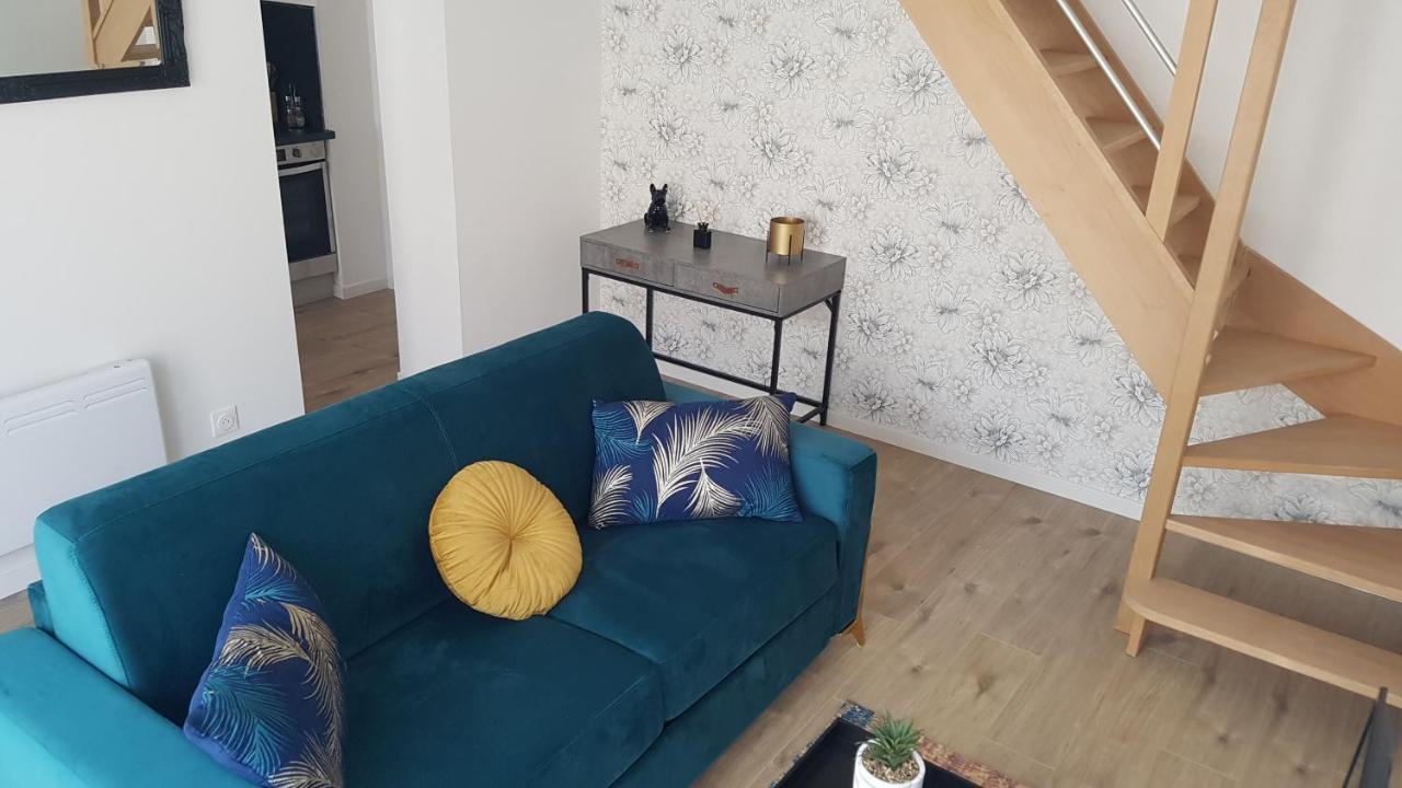 L'Aurore Doree, Duplex Renove - Parking Prive - Wifi Gratuit Apartamento Saint-Quentin  Exterior foto